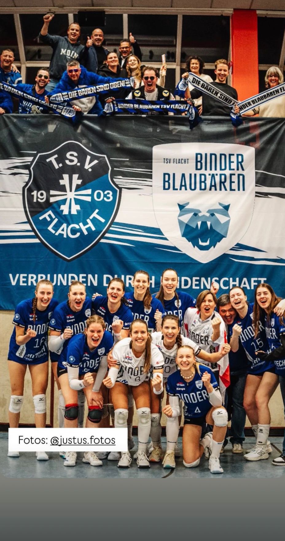 Historischer Abend in Hamburg: Blaubären TSV Flacht feiern ersten Bundesliga-Sieg
